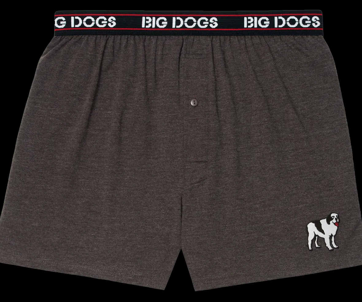 Classic Solid Logo Boxers-Big Dogs Discount