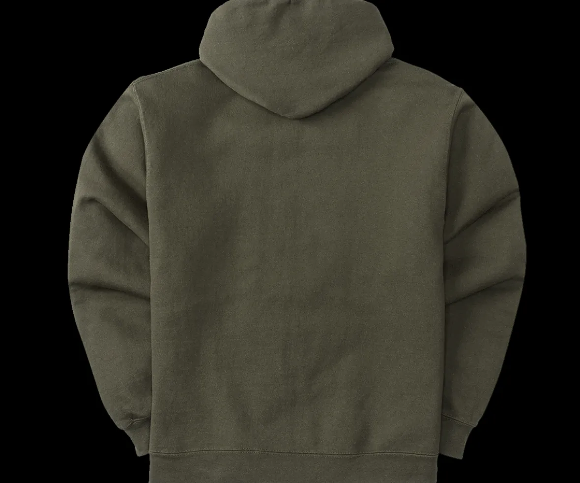 French Terry Fleece Embroidered Hoodie-Big Dogs Best