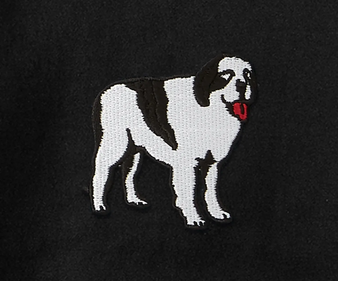 French Terry Fleece Embroidered Crew-Big Dogs Fashion