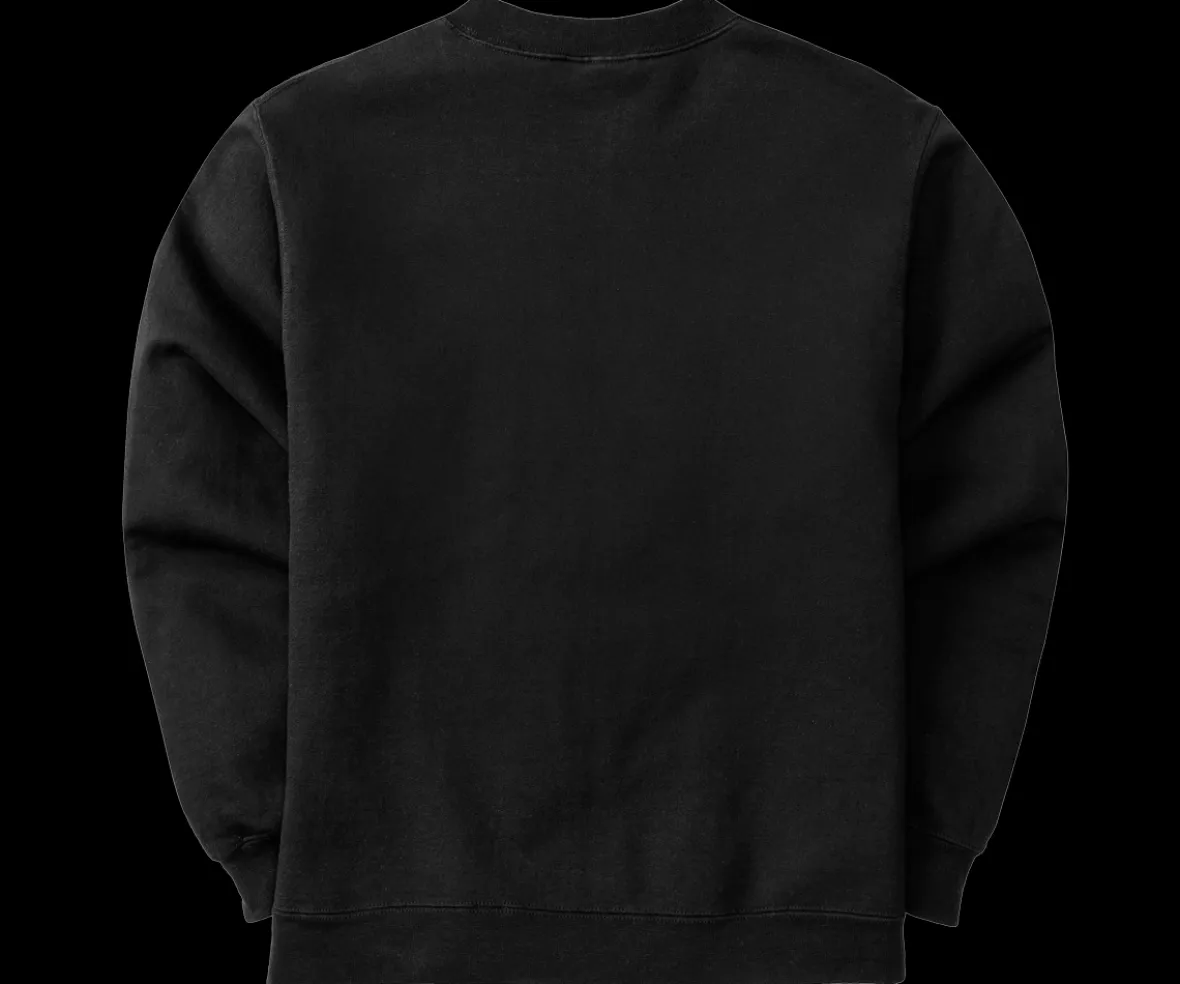 French Terry Fleece Embroidered Crew-Big Dogs Fashion